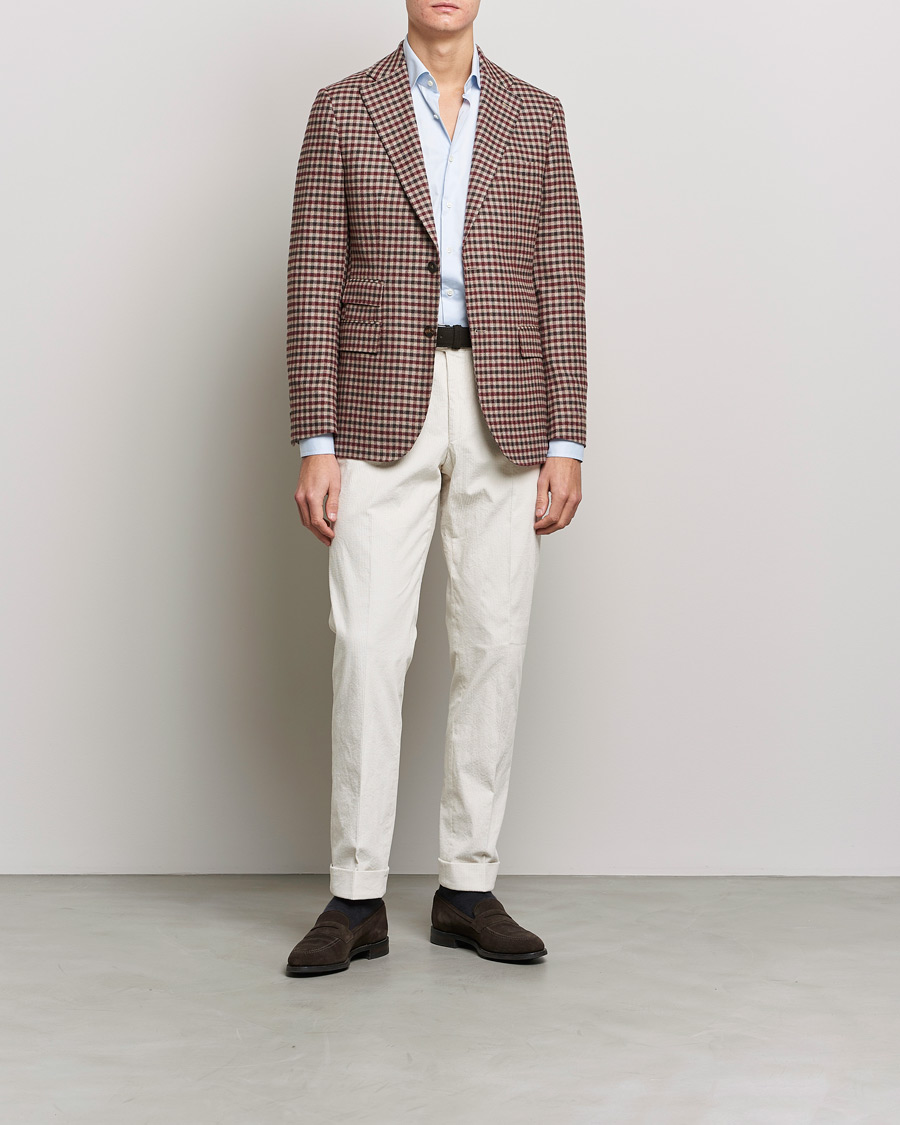 Herr | Byxor | Morris Heritage | Jack Cord Trousers Off White