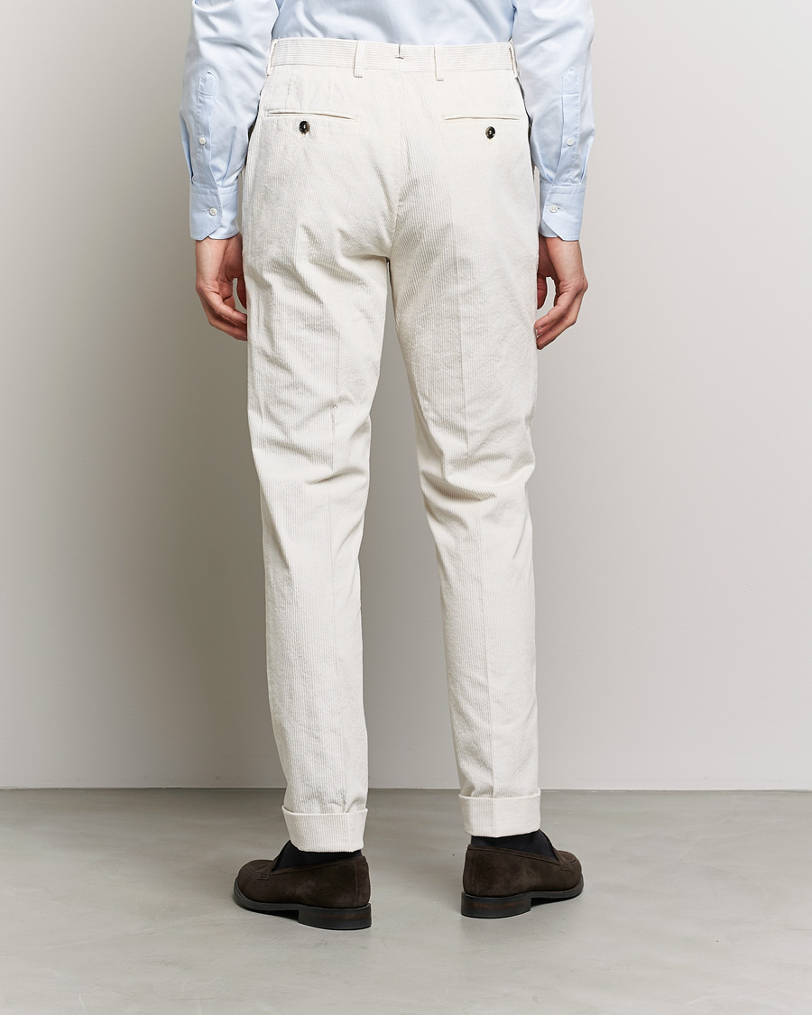 Herr | Byxor | Morris Heritage | Jack Cord Trousers Off White