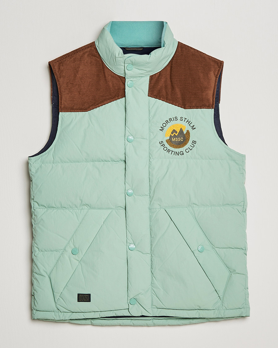 Herr | Jackor | Morris | Holborn Down Vest Green