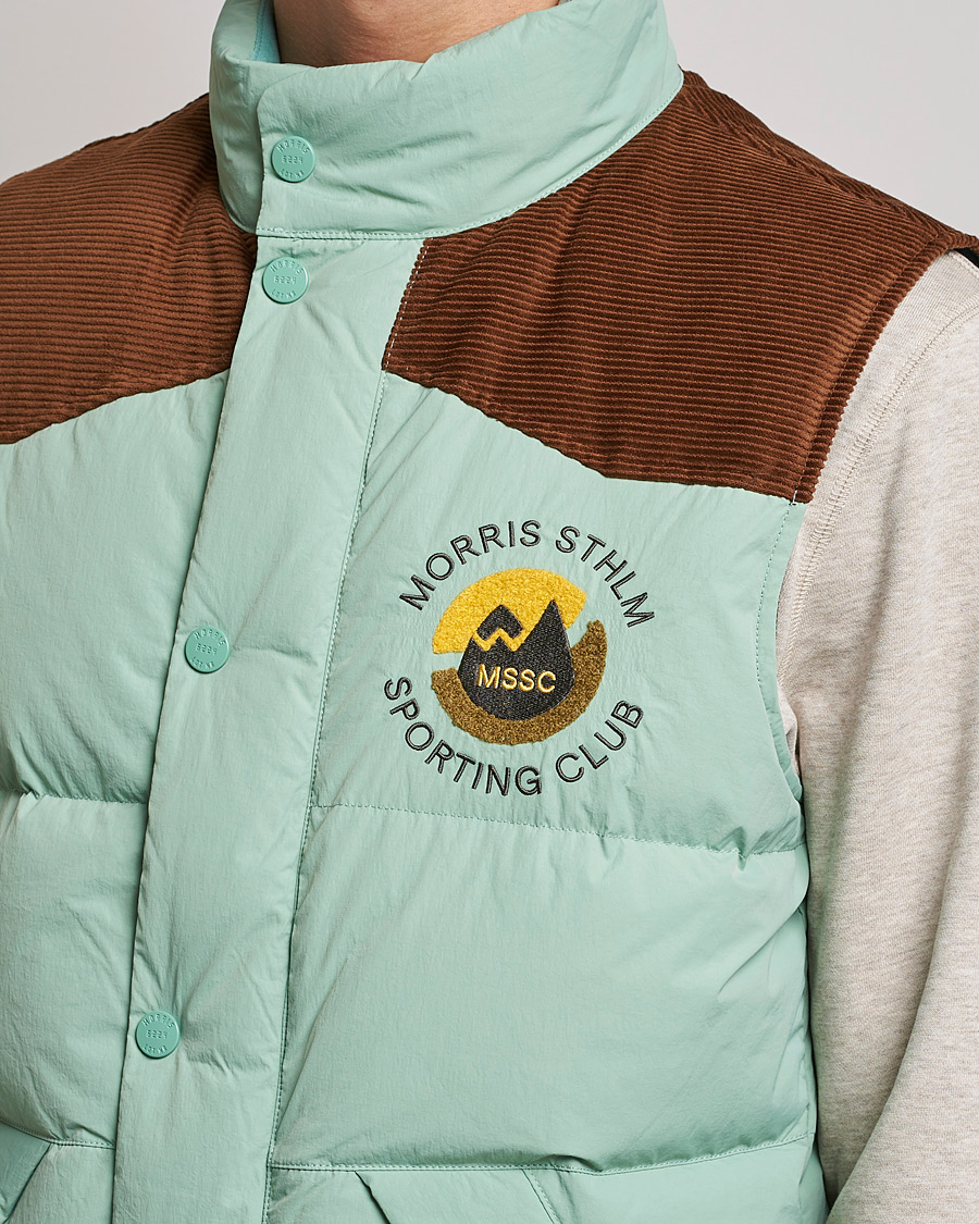Herr | Jackor | Morris | Holborn Down Vest Green