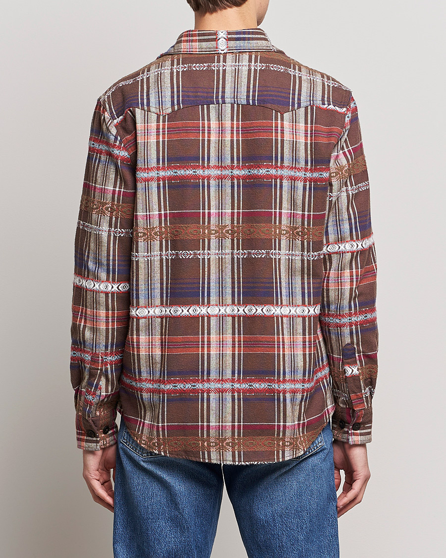 Herr | Skjortor | Morris | Walton Inca Overshirt Brown