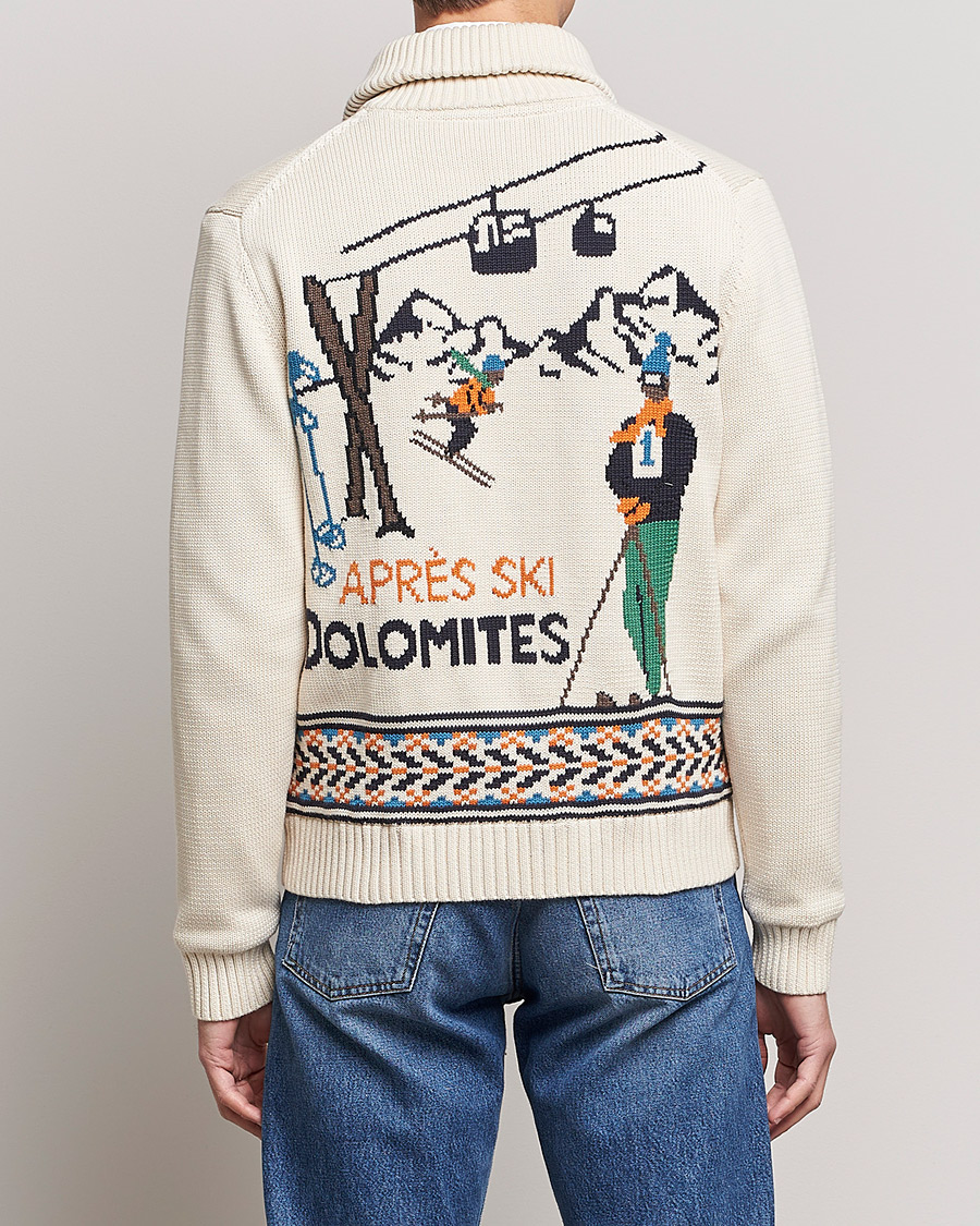 Herr | Tröjor | Morris | Clyde Full Zip Cardigan Off White