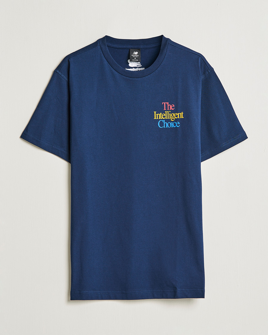 Herr | T-Shirts | New Balance | Intelligent Choice T-Shirt Natural Indigo