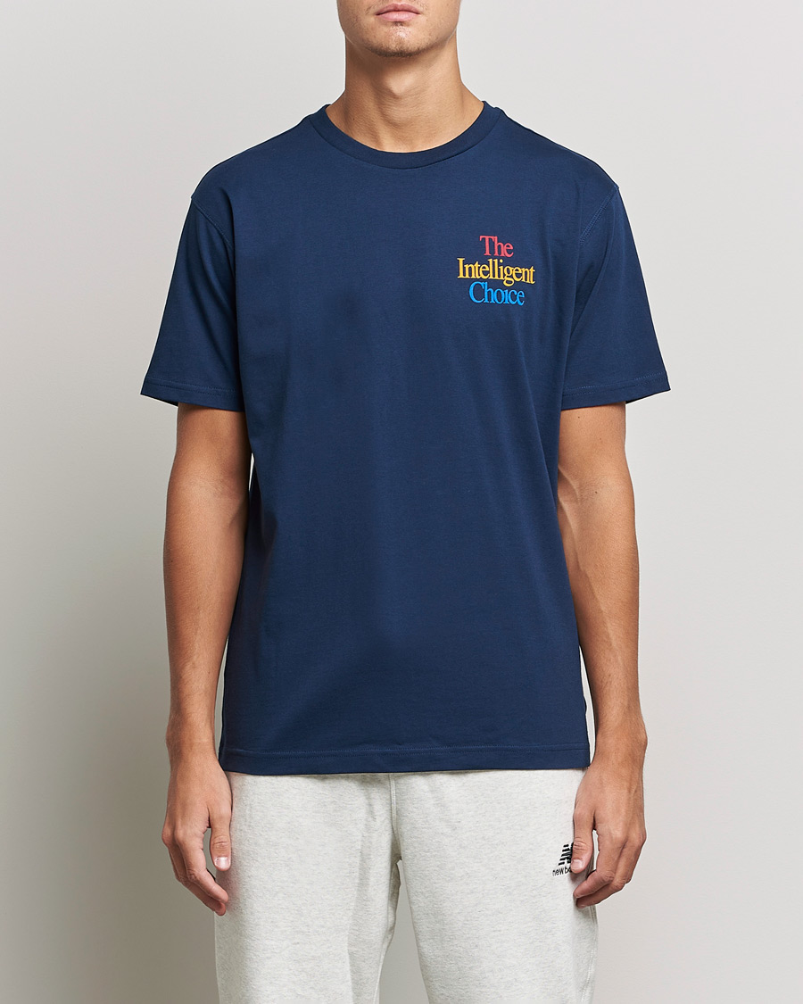 Herr | T-Shirts | New Balance | Intelligent Choice T-Shirt Natural Indigo