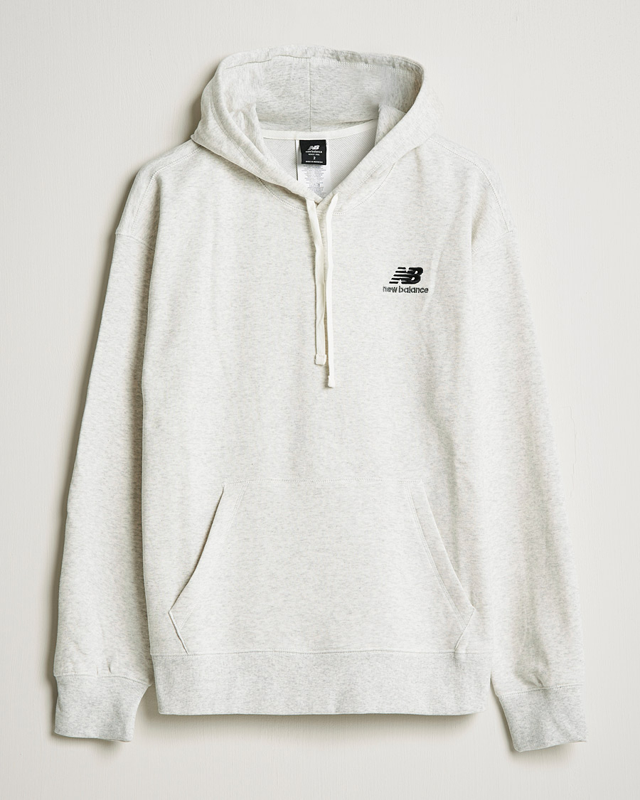 Herr | Tröjor | New Balance | Essentials Hoodie Sea Salt Heather