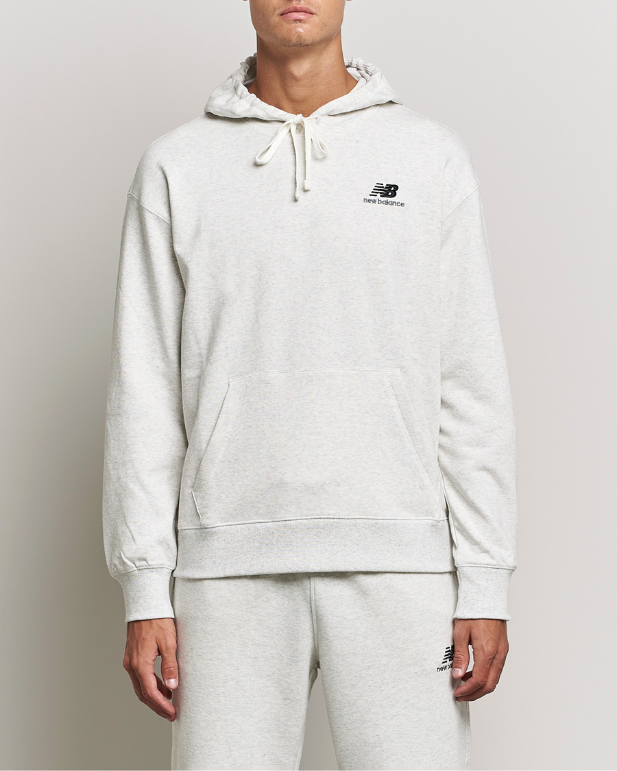Herr | Tröjor | New Balance | Essentials Hoodie Sea Salt Heather