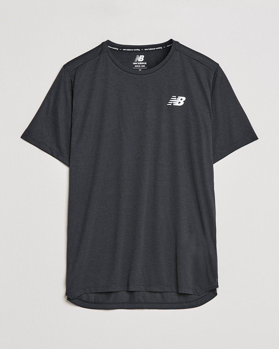 Herr | T-Shirts | New Balance Running | Impact Run Short Sleeve T-Shirt Black