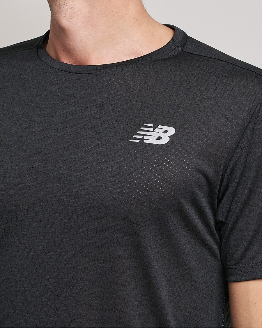 Herr | T-Shirts | New Balance Running | Impact Run Short Sleeve T-Shirt Black