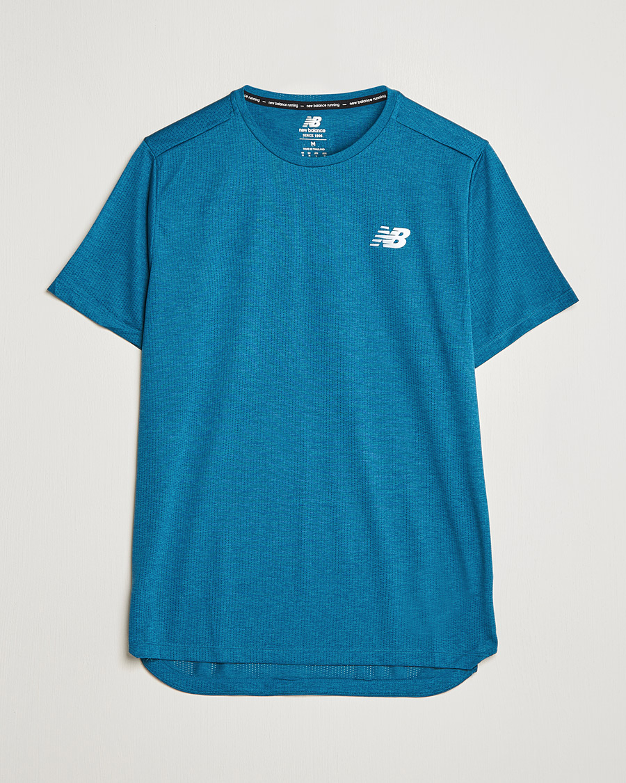 Herr | T-Shirts | New Balance Running | Impact Run Short Sleeve T-Shirt Dark Moonstone