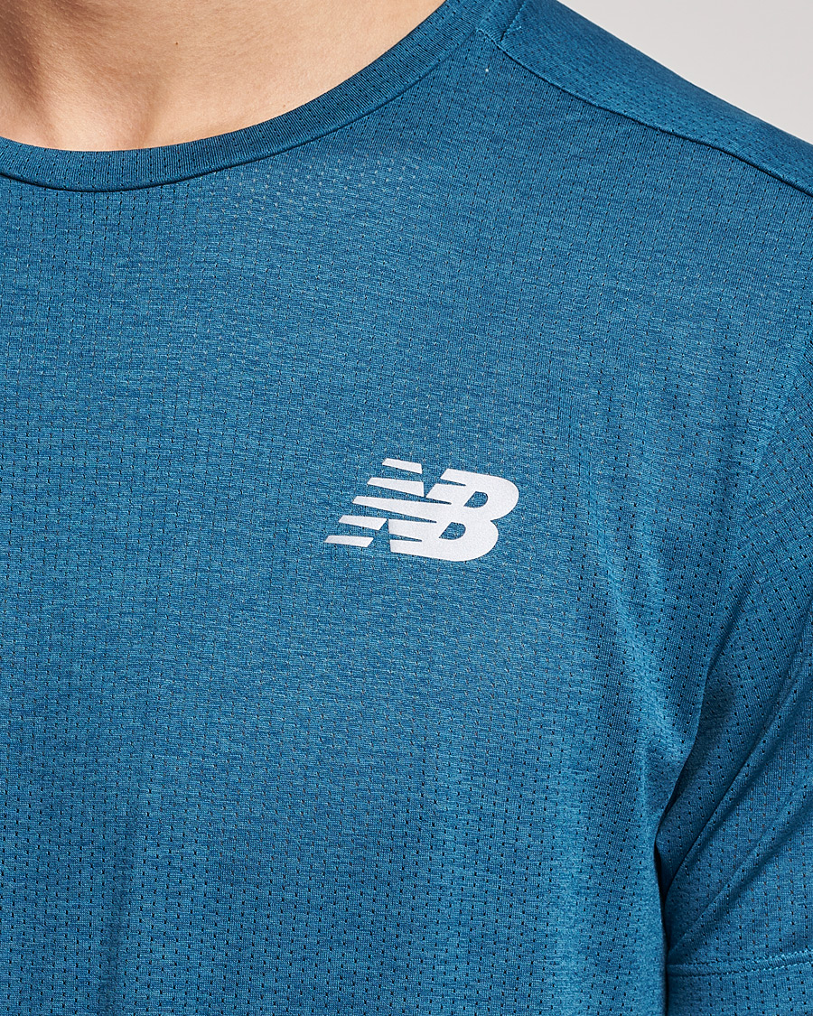 Herr | T-Shirts | New Balance Running | Impact Run Short Sleeve T-Shirt Dark Moonstone