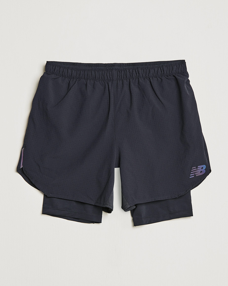 Herr | Shorts | New Balance Running | Q Speed 2 in 1 Shorts Black