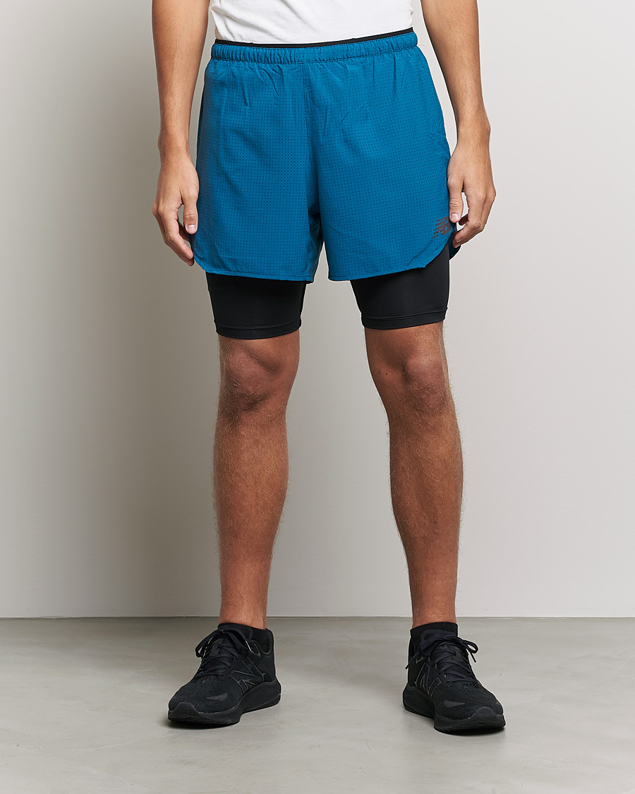 Herr | Shorts | New Balance Running | Q Speed 2 in 1 Shorts Dark Moonstone