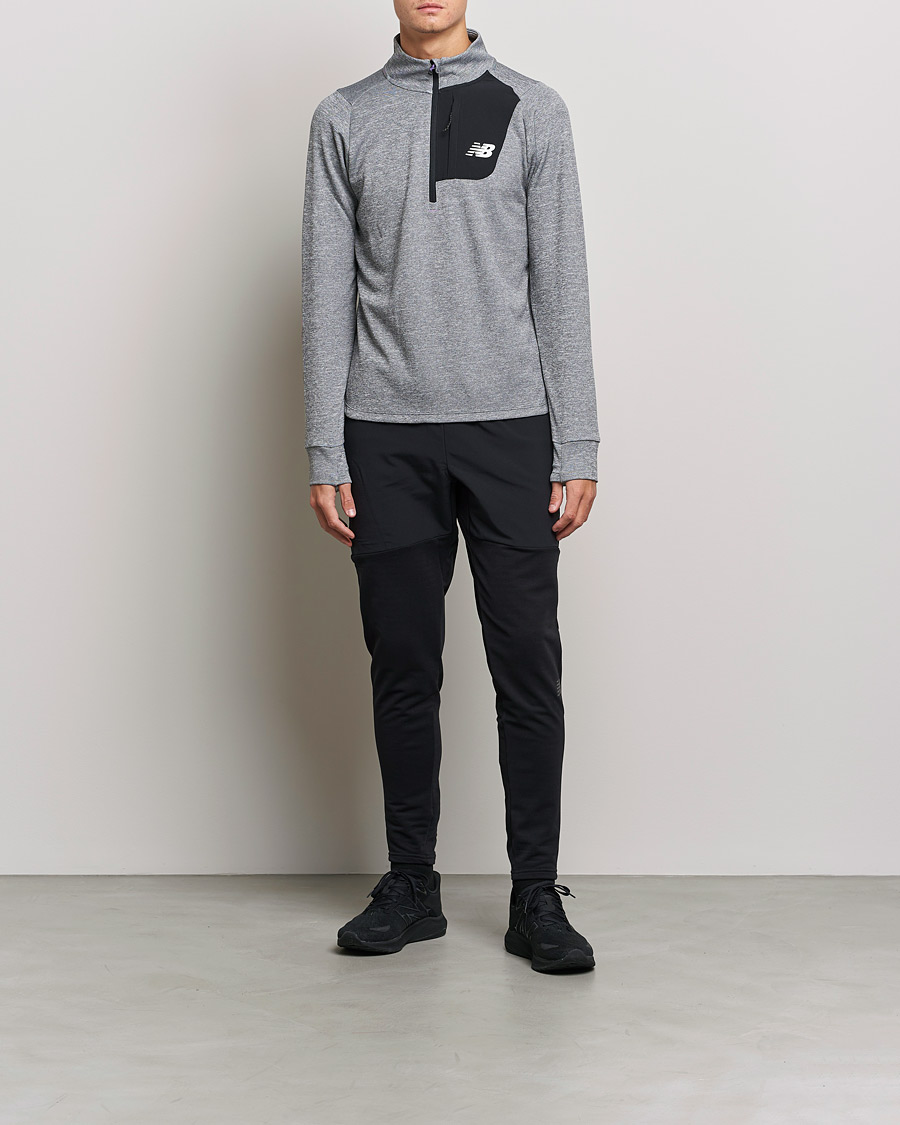 Herr | Tröjor | New Balance Running | All-Terrain Half Zip Grey