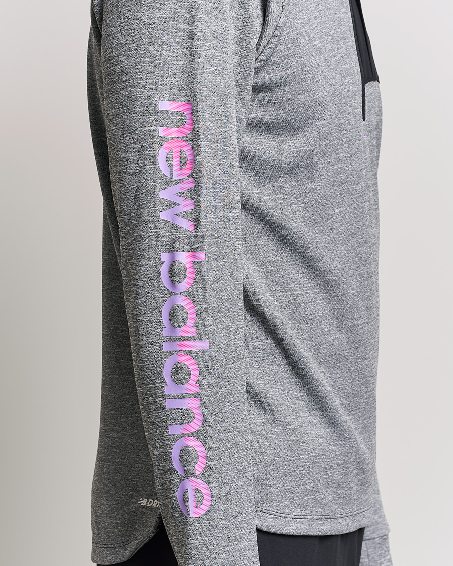 Herr | Tröjor | New Balance Running | All-Terrain Half Zip Grey