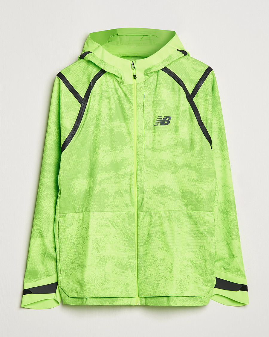 Herr | Jackor | New Balance Running | All-Terrain Waterproof Jacket Pixel Green