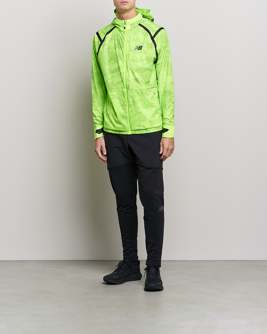 Herr | Jackor | New Balance Running | All-Terrain Waterproof Jacket Pixel Green