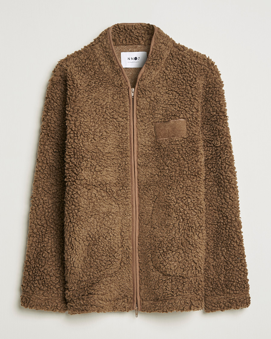 Herr | Tröjor | NN07 | Morten Fleece Full Zip Pyramid