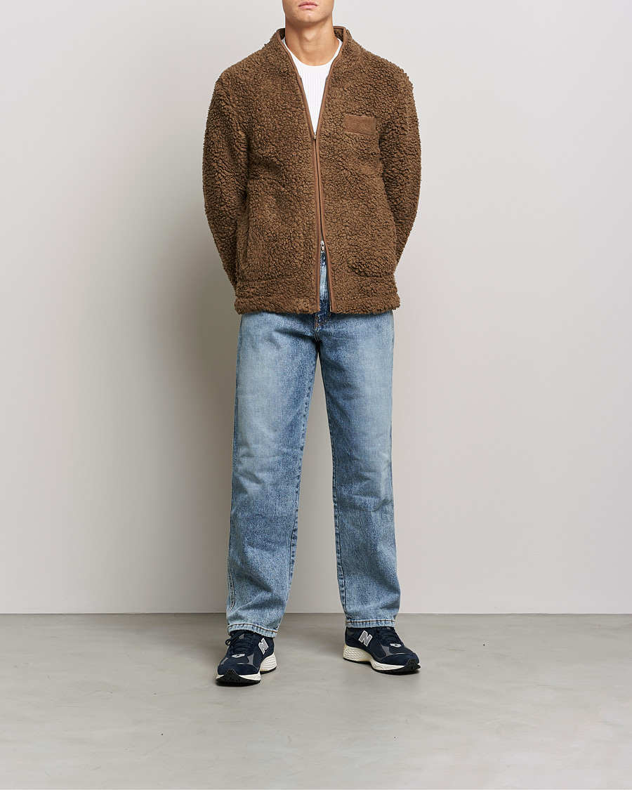 Herr | Tröjor | NN07 | Morten Fleece Full Zip Pyramid