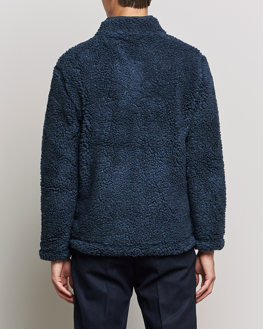Herr | Tröjor | NN07 | Morten Fleece Full Zip Sea Blue