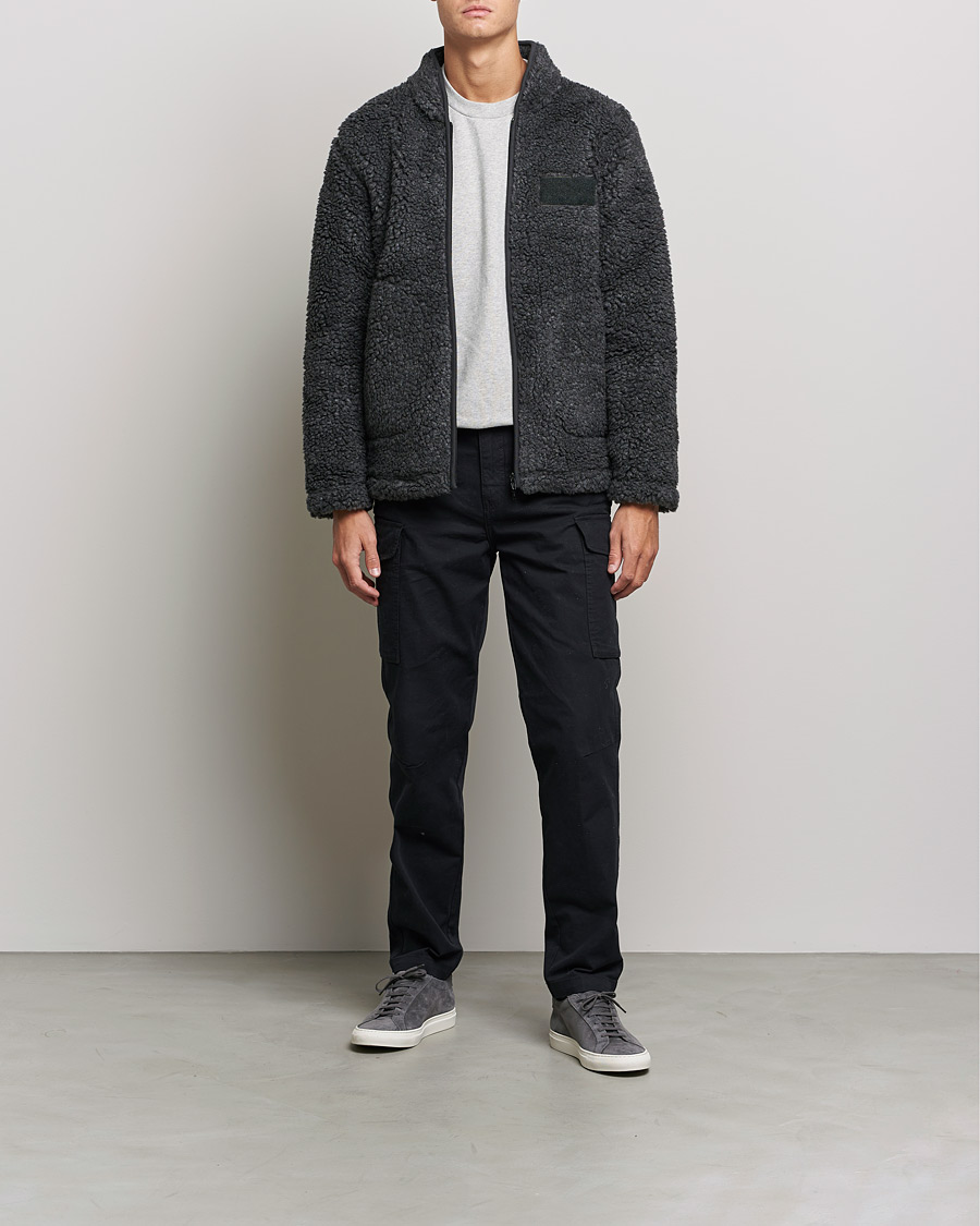 Herr | Tröjor | NN07 | Morten Fleece Full Zip Dark Army