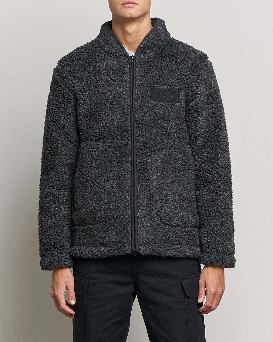 Herr | Tröjor | NN07 | Morten Fleece Full Zip Dark Army