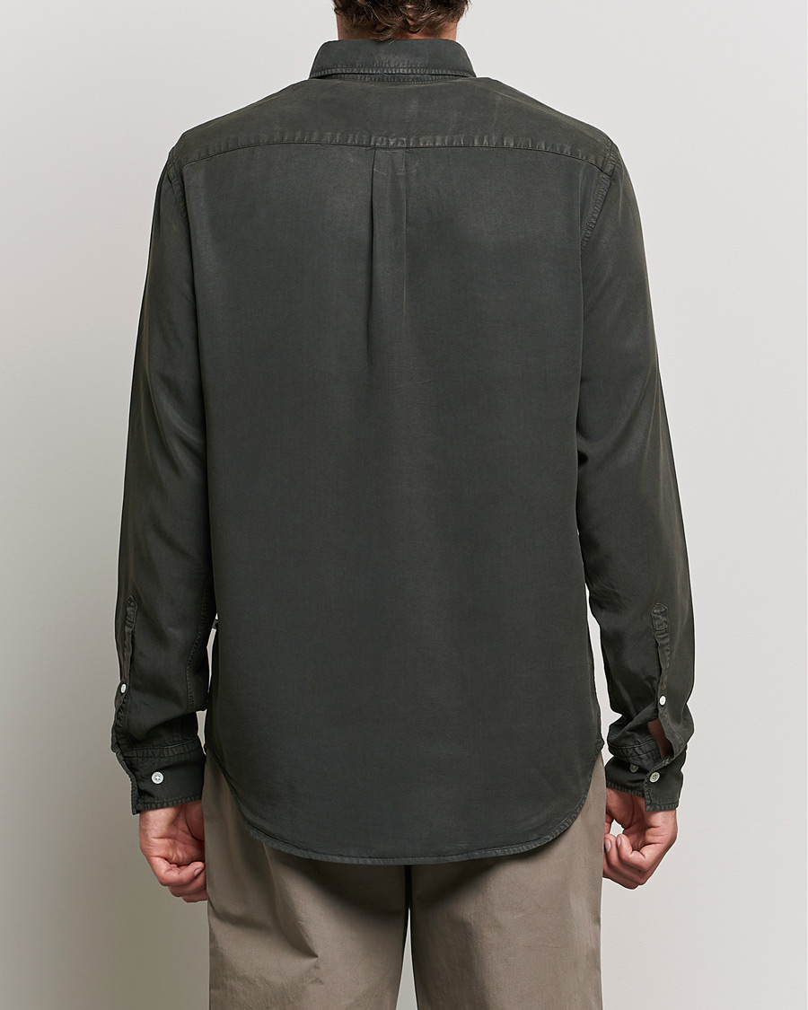 Herr | Skjortor | NN07 | Levon Tencel Shirt Dark Army