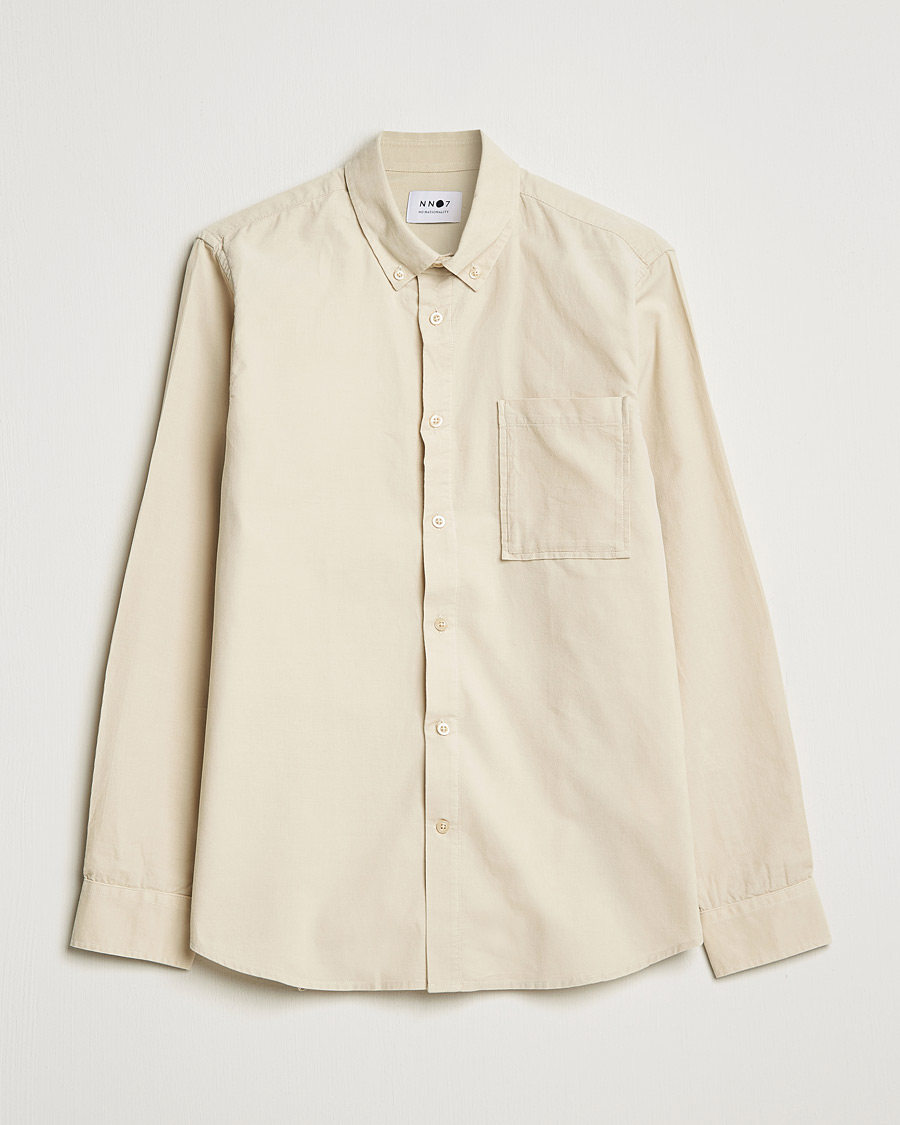 Herr | Skjortor | NN07 | Arne Corduroy Shirt Ecru