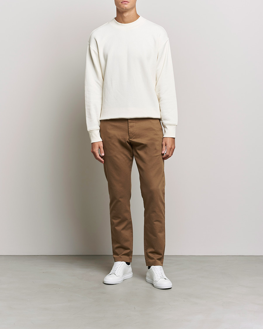 Herr | Byxor | NN07 | Theo Regular Fit Stretch Chinos Pyramid