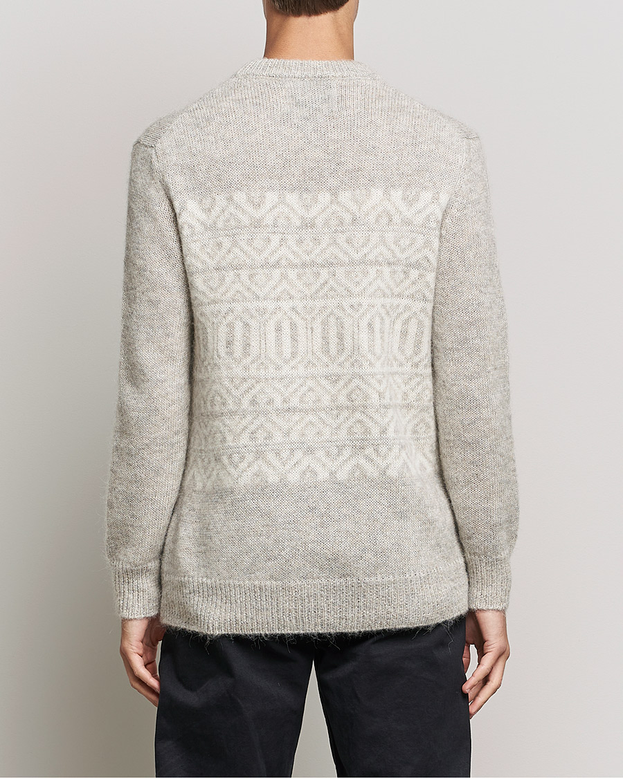 Herr | Tröjor | NN07 | Jason Wool Knitted Sweater Grey Melange