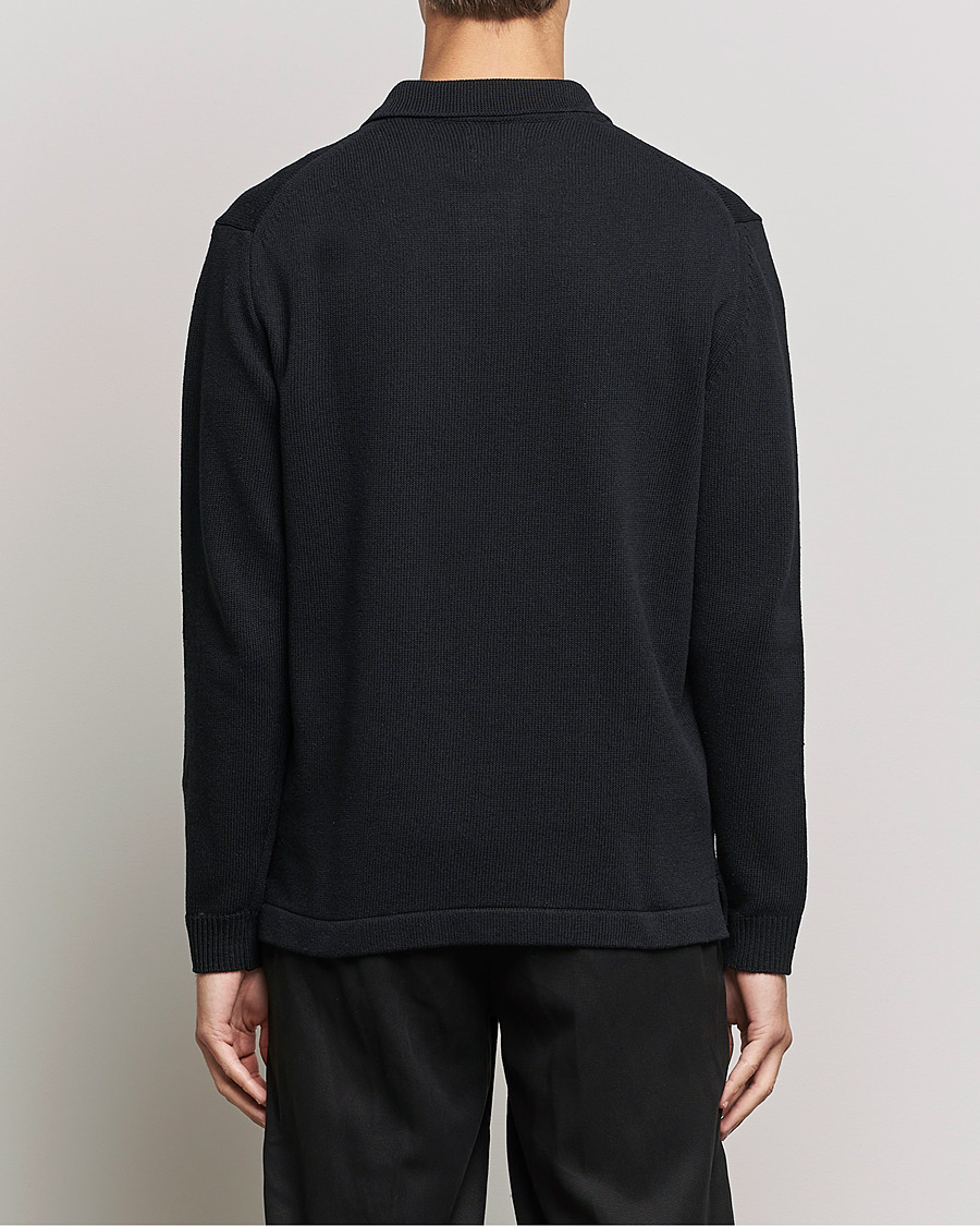 Herr | Tröjor | NN07 | Vito Knitted Polo Black