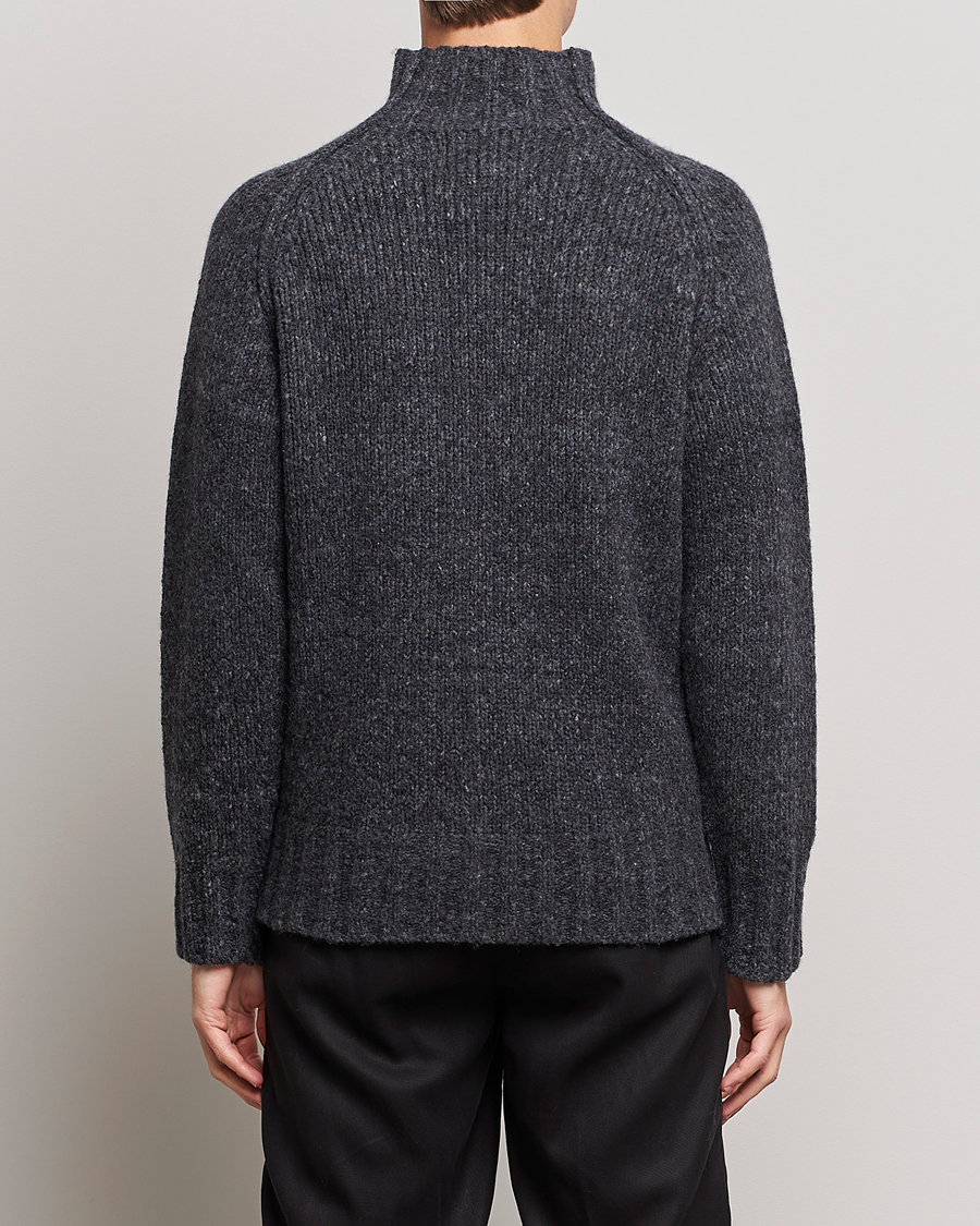 Herr | Tröjor | NN07 | William Merino Knitted Polo Concrete