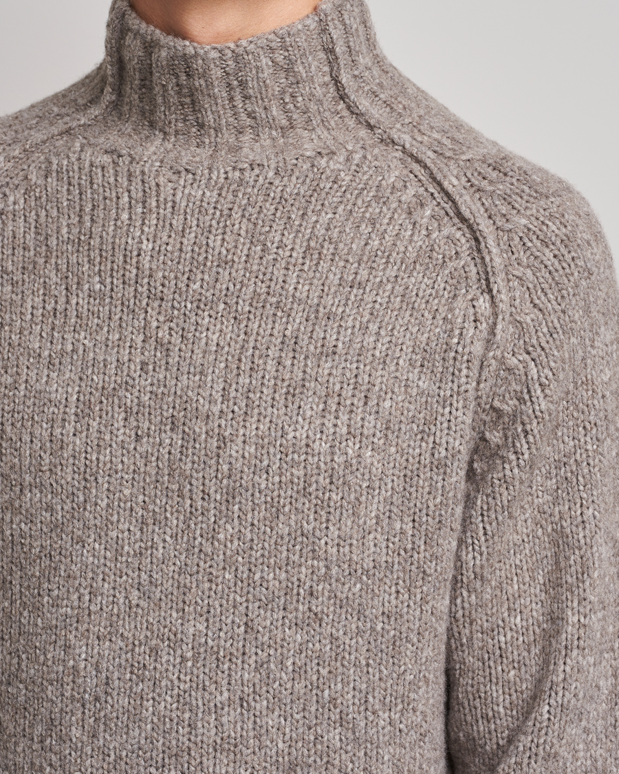 Herr | Tröjor | NN07 | William Merino Knitted Polo Grey