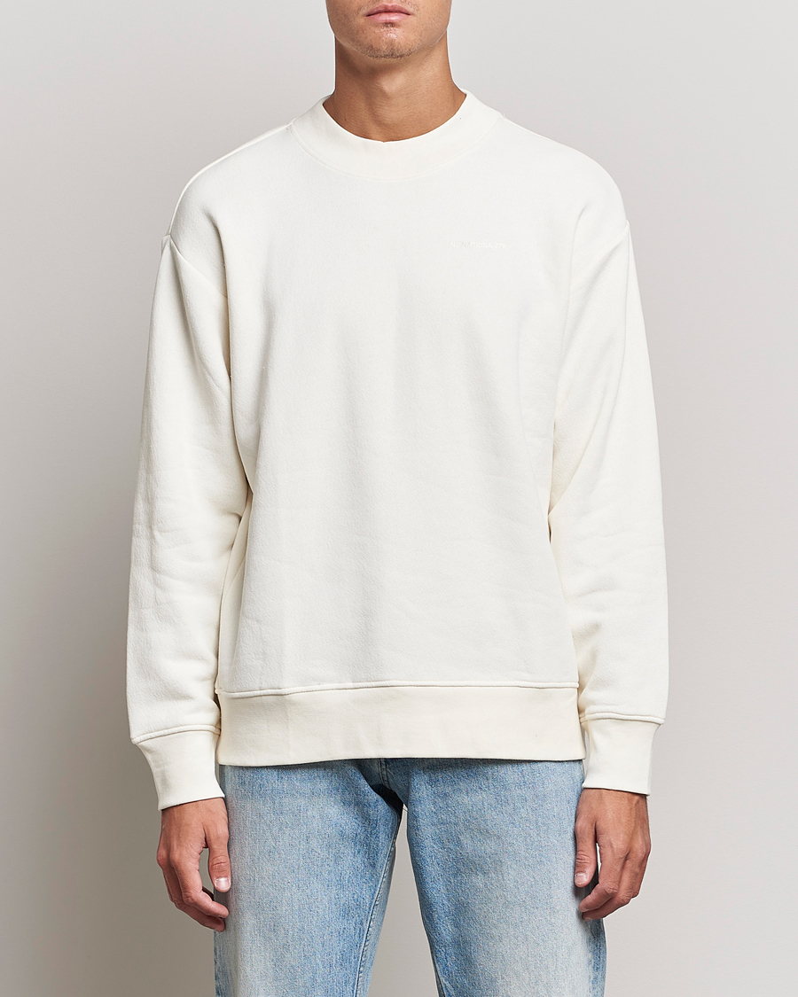 Herr |  | NN07 | Briggs Mock Neck Sweater Ecru