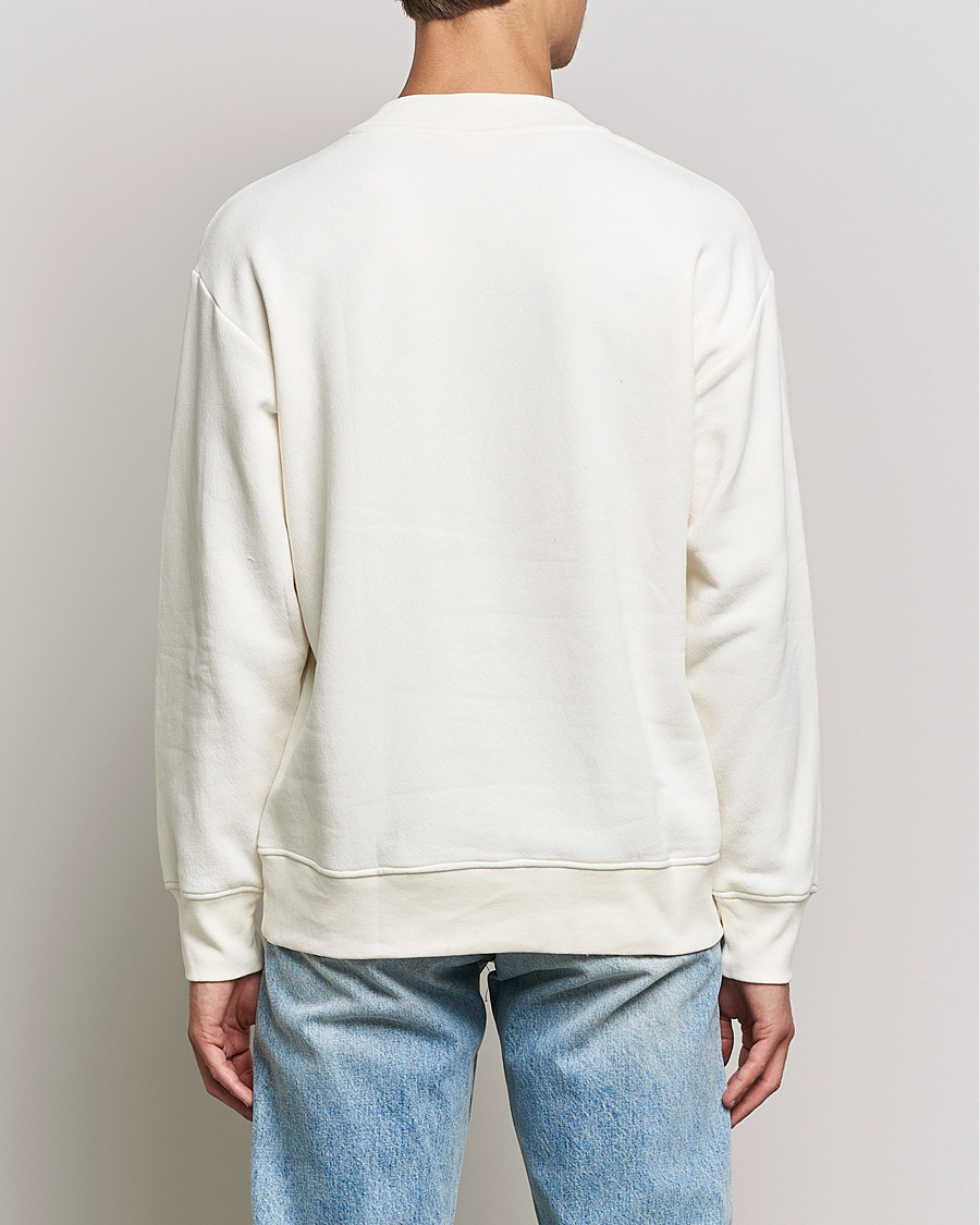 Herr | Tröjor | NN07 | Briggs Mock Neck Sweater Ecru