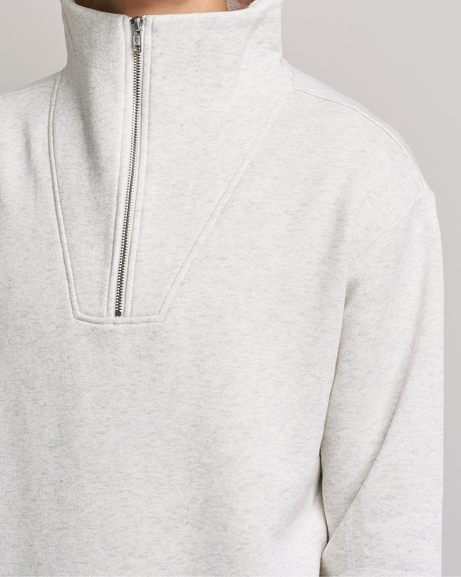 Herr | Tröjor | NN07 | Briggs Jersey Half Zip Oat