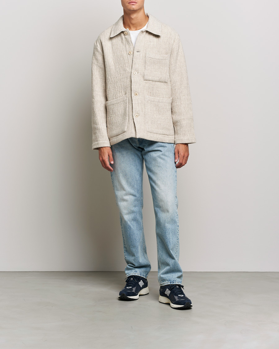 Herr | Skjortor | NN07 | Ibrahim Structured Overshirt Off White