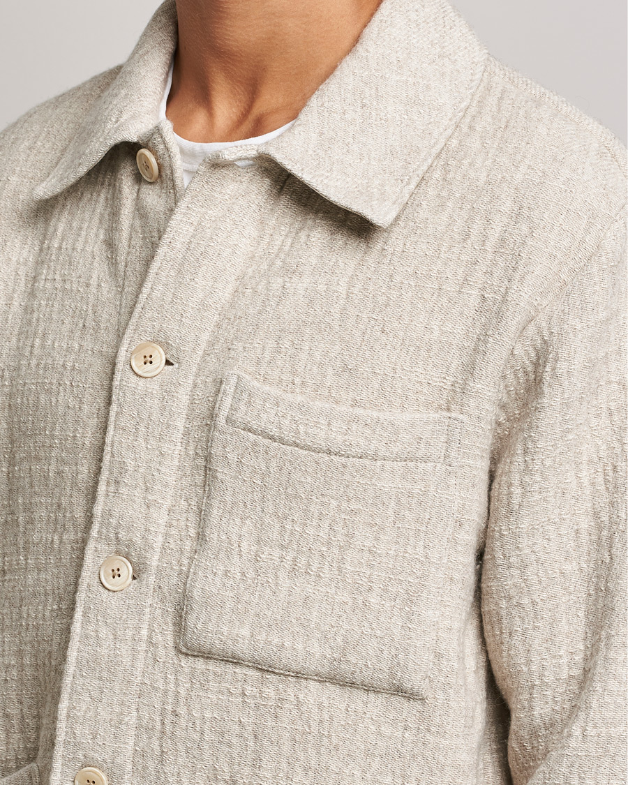 Herr | Skjortor | NN07 | Ibrahim Structured Overshirt Off White