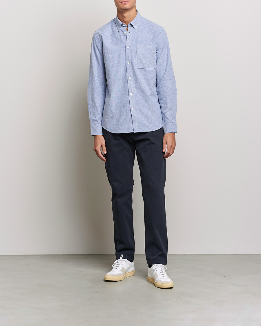 Herr | Skjortor | NN07 | Arne Oxford Shirt Light Blue