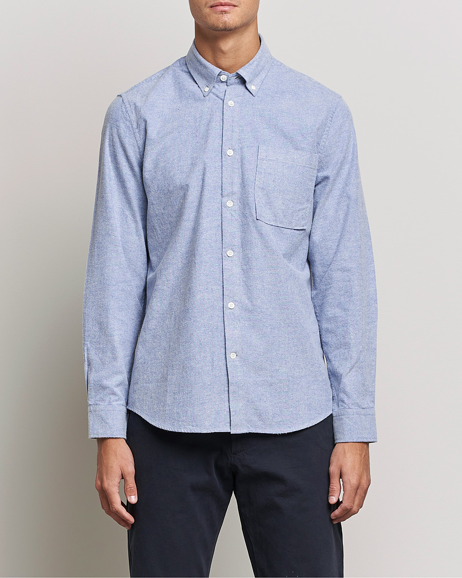 Herr | Skjortor | NN07 | Arne Oxford Shirt Light Blue