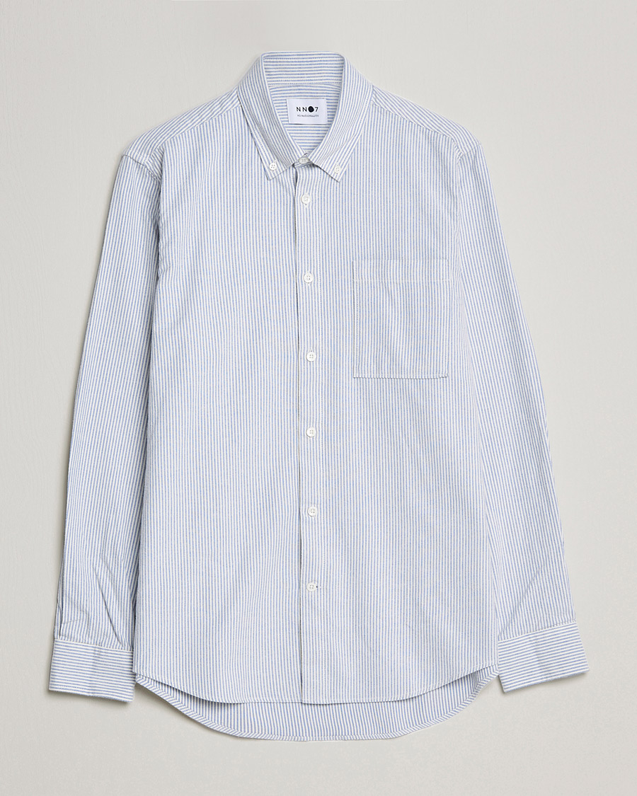 Herr | Skjortor | NN07 | Arne Oxford Shirt Blue/White