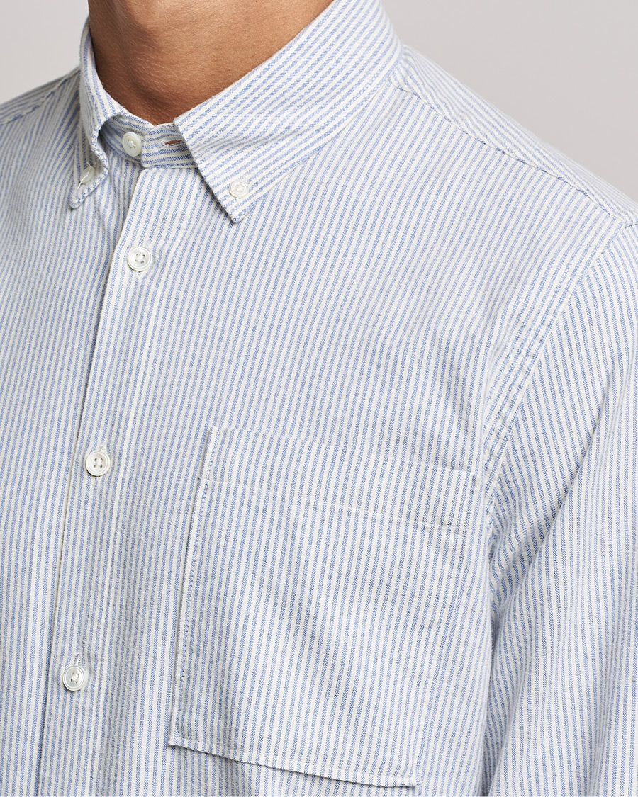 Herr | Skjortor | NN07 | Arne Oxford Shirt Blue/White