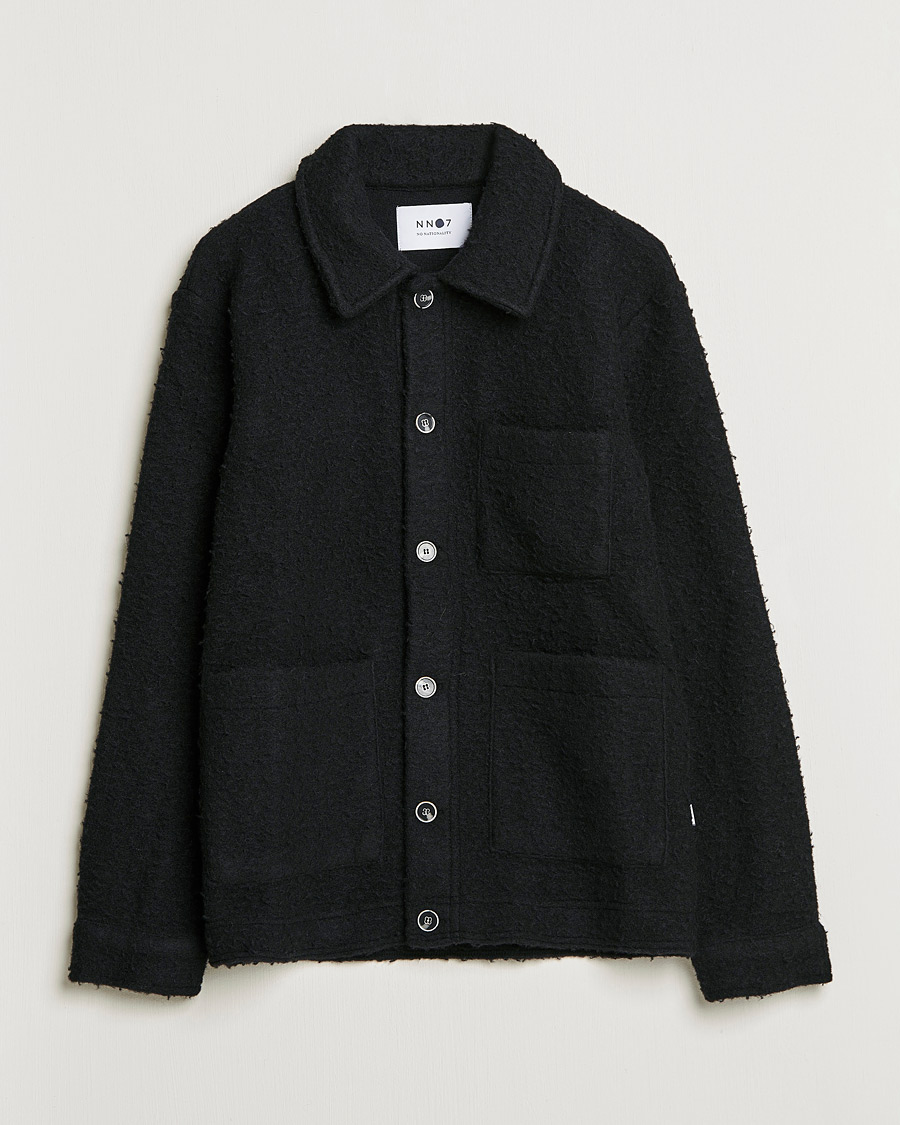 Herr | Tröjor | NN07 | Olav Fleece Jacket Black