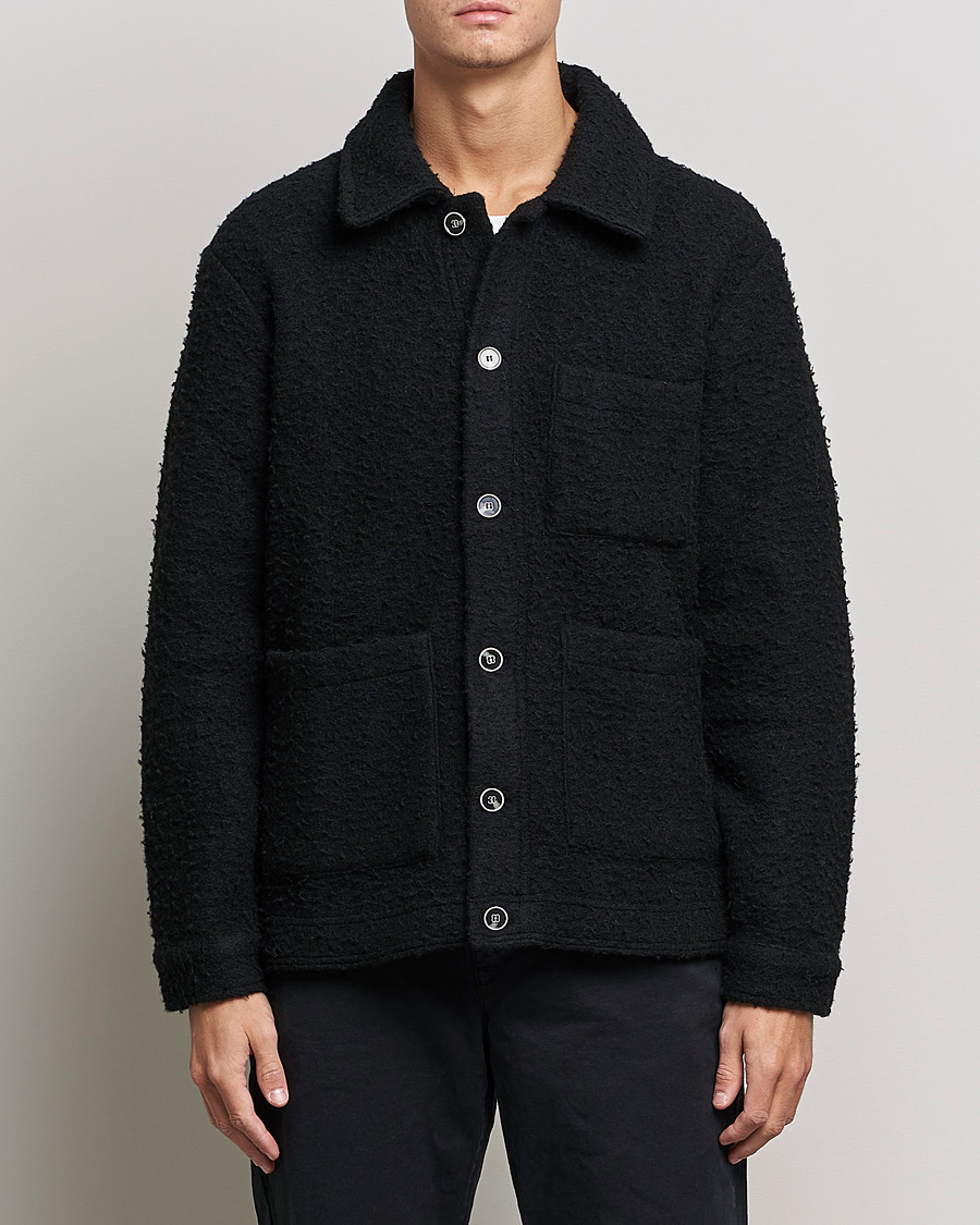 Herr | Tröjor | NN07 | Olav Fleece Jacket Black