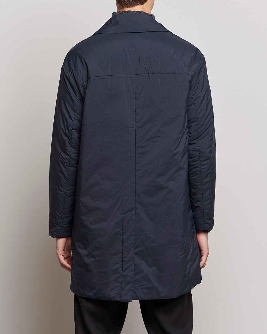Herr | Jackor | NN07 | Puffer Primaloft Packable Car Coat Navy