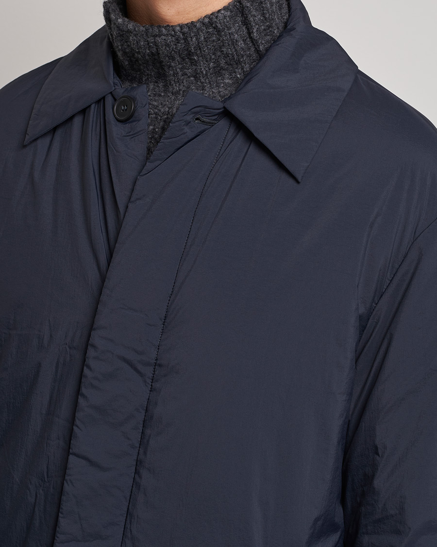 Herr | Jackor | NN07 | Puffer Primaloft Packable Car Coat Navy