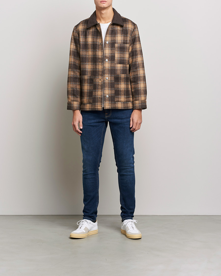 Herr | Jeans | Nudie Jeans | Tight Terry Jeans Dark Steel