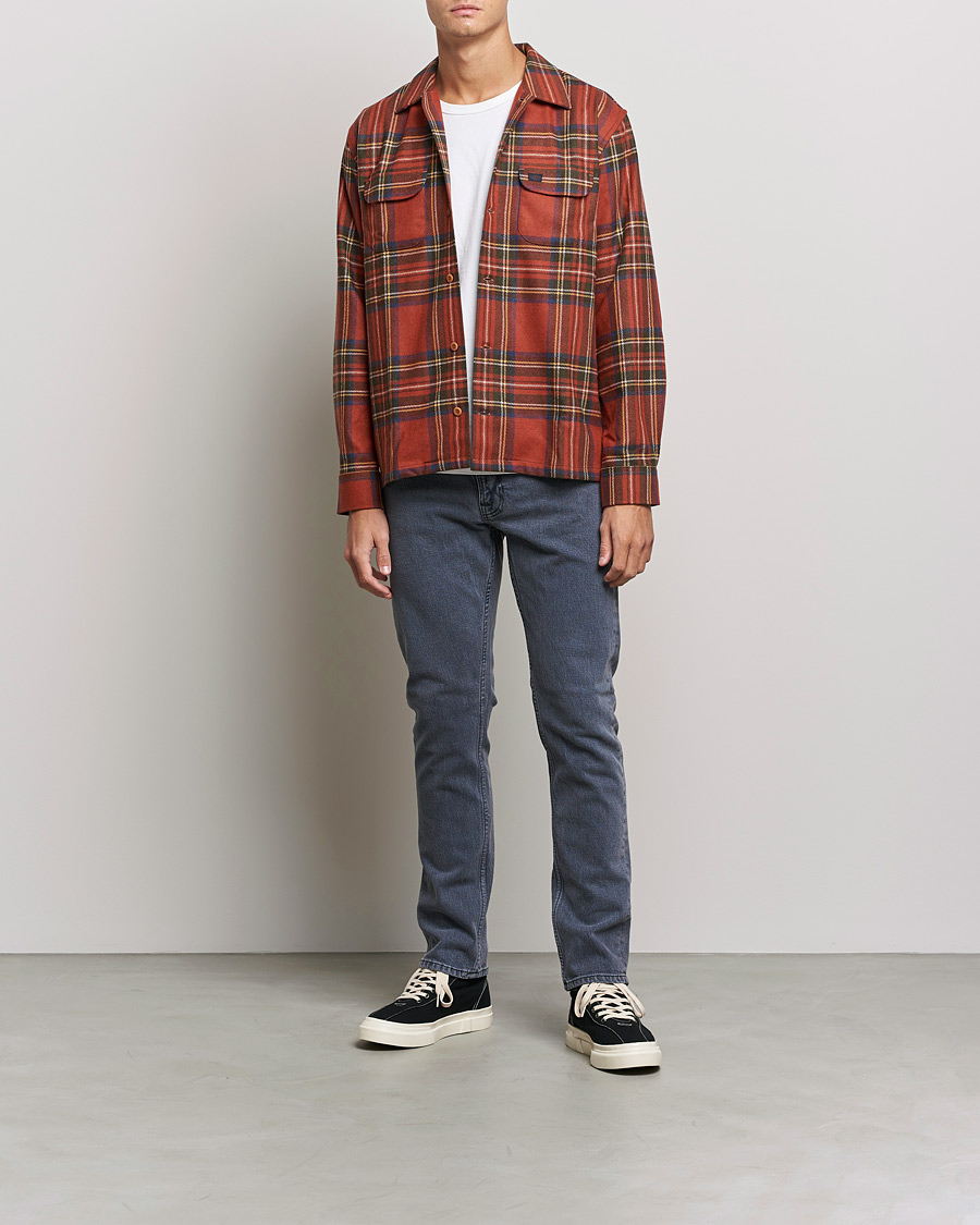 Herr | Jeans | Nudie Jeans | Lean Dean Organic Jeans Grey Ash