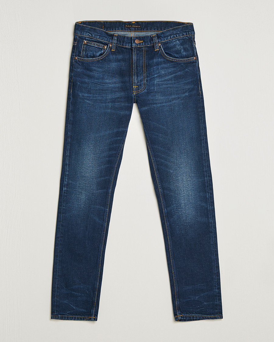 Herr | Jeans | Nudie Jeans | Lean Dean Organic Jeans Blue Thunder