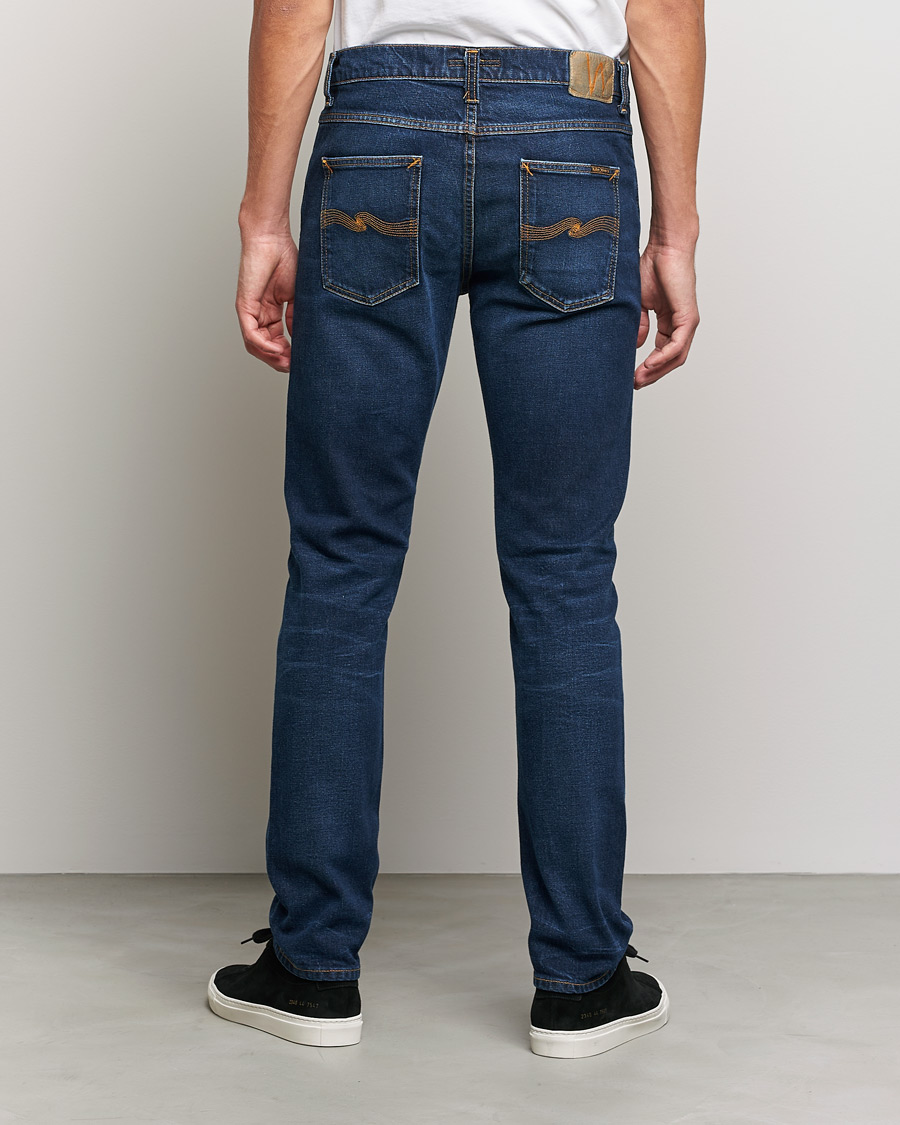 Herr | Jeans | Nudie Jeans | Lean Dean Organic Jeans Blue Thunder