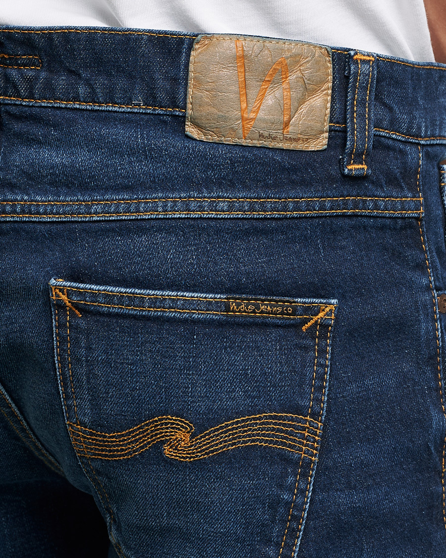 Herr | Jeans | Nudie Jeans | Lean Dean Organic Jeans Blue Thunder